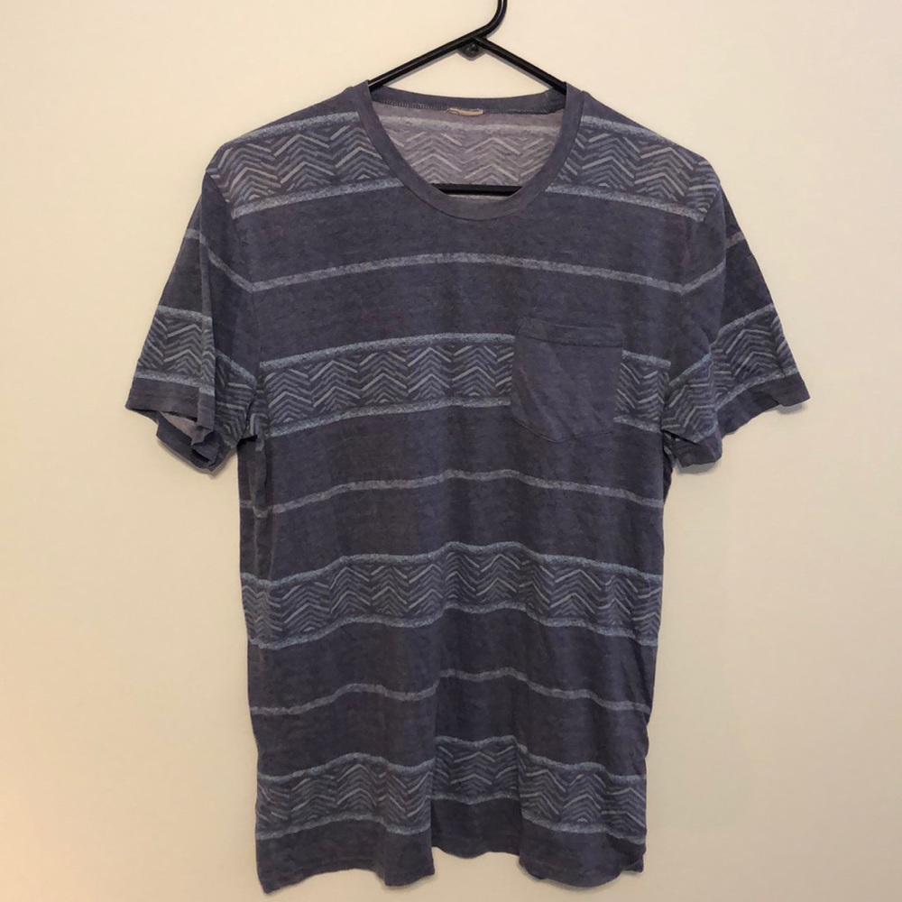 Men’s Patterned pocket tee